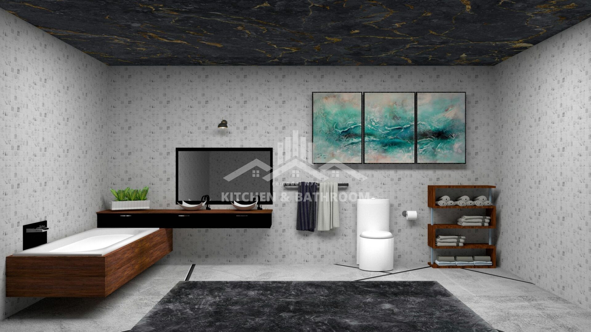 Waterproofing Wallpaper in Bathrooms