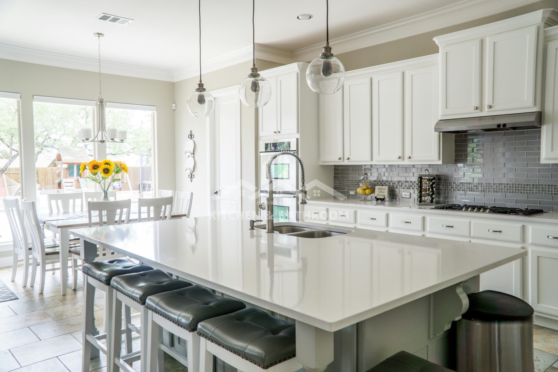 Kitchen Remodel Before and After Wall Removal