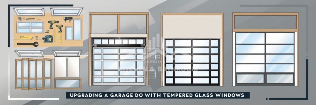 How to Upgrade Your Garage Door Windows with Tempered Glass